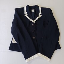 Apart Impressions Women's Blue/White 3-Button Blazer Jacket Size 12 image 14