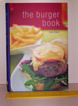 BURGER COOK BOOK w/ vegetarian + poultry + DRINKS chapters BBQ GRILL - $8.98