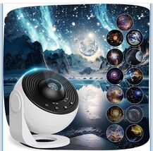 LED Galaxy Projector Starry Night Light Moon Star Sky Nebula Projection ... - €19,50 EUR