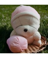 Giant White Mashimaro Anime 26&quot; Rabbit Pink  Hat Plush Stuffed NWOT - $148.50