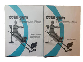 Total Gym Platinum Plus Exercise Guide plus Owners Manual - £7.07 GBP