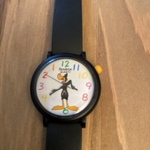 Armitron Daffy Duck 1993 Watch Working Ticks Backwards And Reads Time Ba... - £55.26 GBP