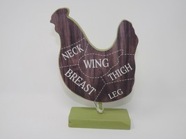 Animal Wooden Memo Holder - New - Chicken - £6.91 GBP