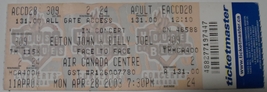 ELTON JOHN BILLY JOEL 2003 Full Ticket Stub Toronto Face To Face Tour Ne... - £14.75 GBP