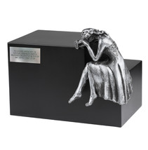 Artistic Ashes Urn For Ashes, Perfect Memorial Cremation Urn, Decorative Urn - £182.23 GBP+