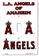 Los Angeles Angels of Anaheim Aluminum Novelty Single Light Switch Cover - £4.98 GBP