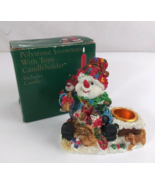 Vintage Chandelle Gingerbread House Christmas Votive Candle Decoration - $9.89
