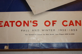 Eatons Catalogue 1952 -1953 - £43.58 GBP