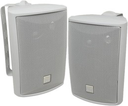 3-Way High Performance Outdoor Indoor Speakers With Powerful Bass From Dual - $61.96