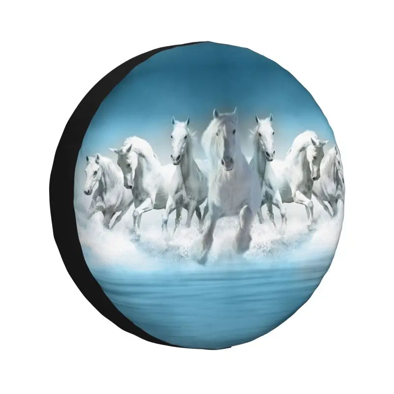 Classic Horse Running Painting Spare Wheel Cover for Mitsubishi Pajero 4x4 RV - £13.52 GBP+