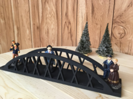 O Scale Bowstring Arch Bridge 12 Inch – Miniature Train &amp; Railroad Scenery - £32.67 GBP
