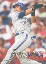 1997 Fleer Ed Sprague 249 Blue Jays - $1.00