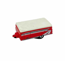 Matchbox Trailer Pop Up Camper #62 2000 Red White Diecast Toy Car - $4.95