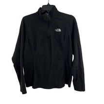 The North Face Womens Black Quarter Zip Fleece Large - £22.31 GBP