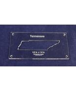 State of Tennessee Template Inside 6.5&quot; X 1.6&quot; - Clear 1/4&quot; Thick Acrylic - £21.94 GBP