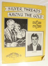 Silver Threads Among The Gold Vintage Sheet music 1935 - £3.93 GBP