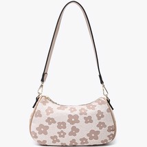 Asia Floral Shoulder Bag Taupe - £34.95 GBP