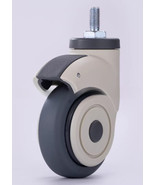 3 inch 4 inch 5inch Medical Single Casters Swivel Total Brake Casters Wh... - $23.39+