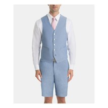 Ralph Lauren Hitchcock Suit Vest Mens Large Blue Ultraflex Classic Fit C... - $29.99
