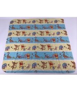 Winnie The Pooh Receiving Blanket Small Flannel Vintage 1980s Tigger Eey... - $27.01 CAD