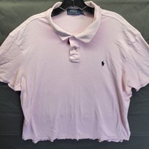 Polo Ralph Lauren Men&#39;s Basic Mesh Polo Shirt Light Pink Size XXL - £18.26 GBP