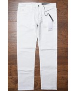 Armani Exchange A|X J13 Men Slim Fit Off White Stretch Cotton Jeans 33S ... - $85.29 CAD