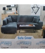 TAOCOCO Sectional 3x3 Seat  Sofa Covers Softness Furniture Slipcovers with - $421.37 MXN