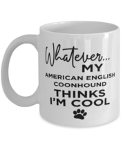 American English Coonhound Dog Lovers Coffee Mug - Funny 11 oz Tea Cup For  - £11.12 GBP
