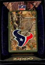 Rare Retired Houston Texans Real Tree Hunters  Zippo Lighter - $28.45