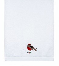 Festliche Robin Bestickt Weihnachten Gast Handtuch - 30cm x 50cm - $26.09