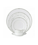 Royal Doulton Discontinued Precious Platinum Fine China 5 Pc Place Setti... - €93,57 EUR