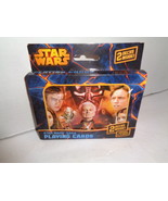 Star Wars saga Playing Cards, 2 Decks In Lithographed Tin, New - $93.01 MXN