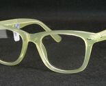 Sunoptic CP176C Transparent Lemon Lime EYEGLASSES GLASSES FRAME 50-21-145mm - $47.59