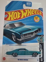 2025 Hot Wheels &#39;66 Buick Riviera 50/250 HW Modified Blue Car 1/64 Diecast - $5.69