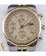 Tissot Two Tone PR 100 Automatic Chronograph Moonphase Watch Valjoux 775... - £2,816.00 GBP