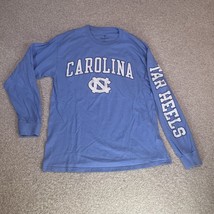 North Carolina Tarheels Long Sleeve Shirt Adult Size Medium Carolina Blue - £15.94 GBP