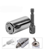 7-19mm Universal Socket Wrench with Power Drill Adapter 2 Pieces Set - $13.70 CAD