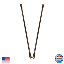 Timyrimy 34.6" Garden Swing Replacement Rods 2-Pack Bronze Metal Round Hang - $57.31