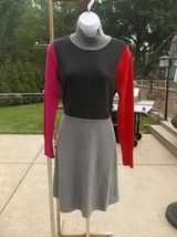 Nwot Eliza J Fab Colorblock Sweater Dress L - $29.99