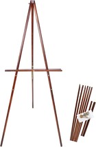 63&quot; Wooden Tripod Artist Display Easel w Tray A-Frame Adjustable NEW - £31.50 GBP