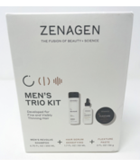 Zenagen Men&#39;s Trio Kit Thinning Hair Shampoo Densifying Serum Flexture P... - $44.99