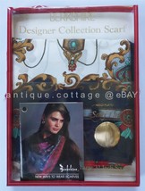 Lot Unused Berkshire Designer Collection Scarf Italy Gold Plated Scarf Clip Box - £27.12 GBP