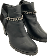 Simply Vera Vera Wang 10th Anniversary Glasgow Ankle Boots Size 10 Mediu... - $133.66 MXN