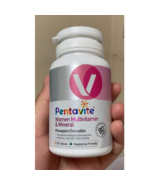 Pentavite Women Multivitamin &amp; Mineral Pineapple Chewable Skin Vitality 30s - $34.82