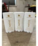 NEW 3Pk Native Deodorant Sugar Cookie 2.65oz Paraben Free Aluminum Free - €19,53 EUR