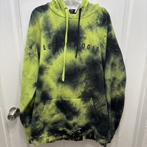 Disney Christmas Hoodie Mens M Let&#39;s Boogie Nightmare Oogie Boogie 2001 Tie Dye - $38.12