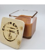 NEW Canyon Creek Candle Company 14oz Cube jar PECAN &amp; PRALINE scented Ha... - £21.97 GBP