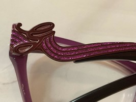 New Womens Guess Gu 2466 Pur Purple Glitter Eyeglasses - $159.00
