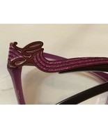 NEW WOMENS GUESS GU 2466 PUR PURPLE GLITTER EYEGLASSES - $159.00