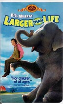 Larger Than Life [VHS] /  Bill Murray, Matthew McConaughey, Janeane Garofalo - £0.89 GBP